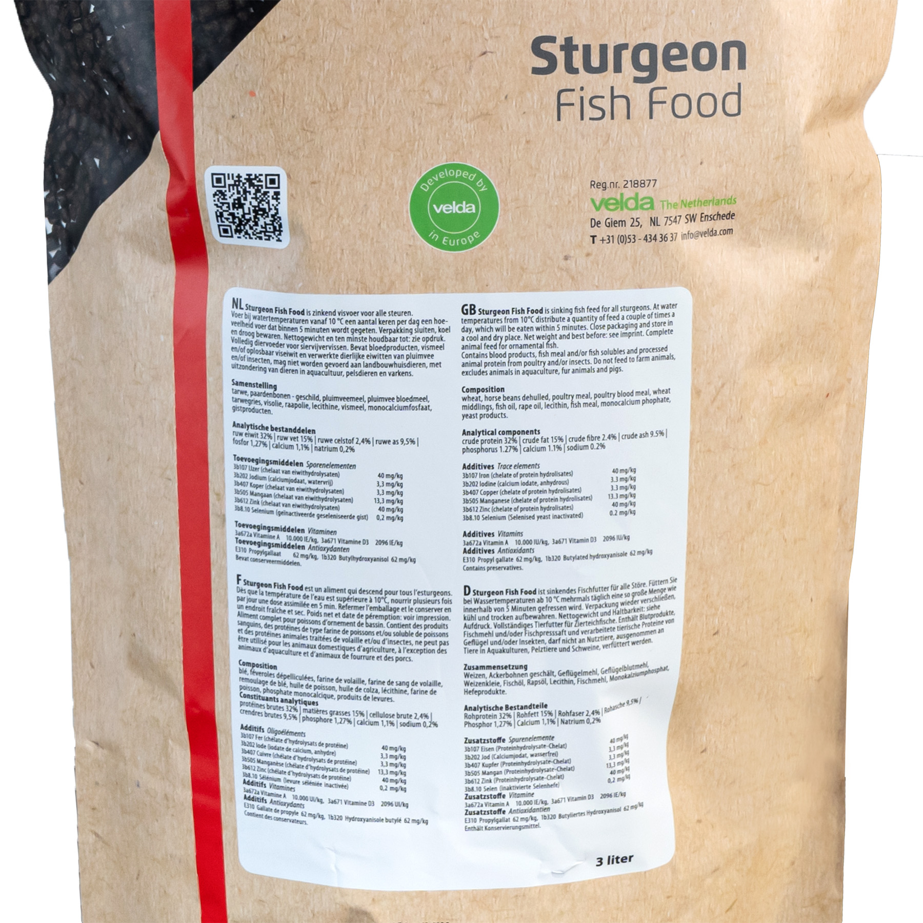 Sturgeon Fish Food