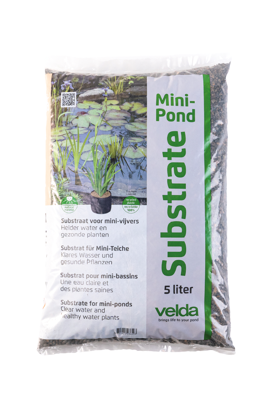 Mini-Teich-Substrat